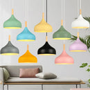 Axyaa Macaron Color Pendant Chandelier for Home, Restaurant, Bar - Nordic Simple Design