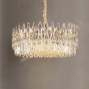 Axyaa Crystal Chandelier Pendant Light for Living Room and Bedroom