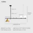 Axyaa Moonriver LED Chandelier for Bar Counter and Dining Table