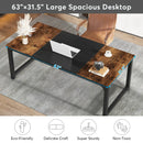 Axyaa Modern Office Workstation Computer Desk for Home Office