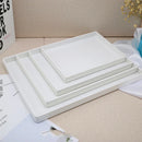 Axya White Melamine Rectangular Tray for Stylish Storage and Decoration