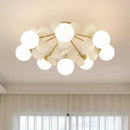 Axyaa Modern Pendant Chandelier Ceiling Light for Indoor Dining Room LED Decor