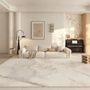 Axyaa Luxury Soft Living Room Carpet: Minimalist Design, Fluffy Comfort, High-End Quality
