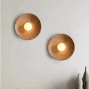 Axyaa White Glass Wall Lamp for Parlor Aisle Bedroom Hotel Shop Lighting