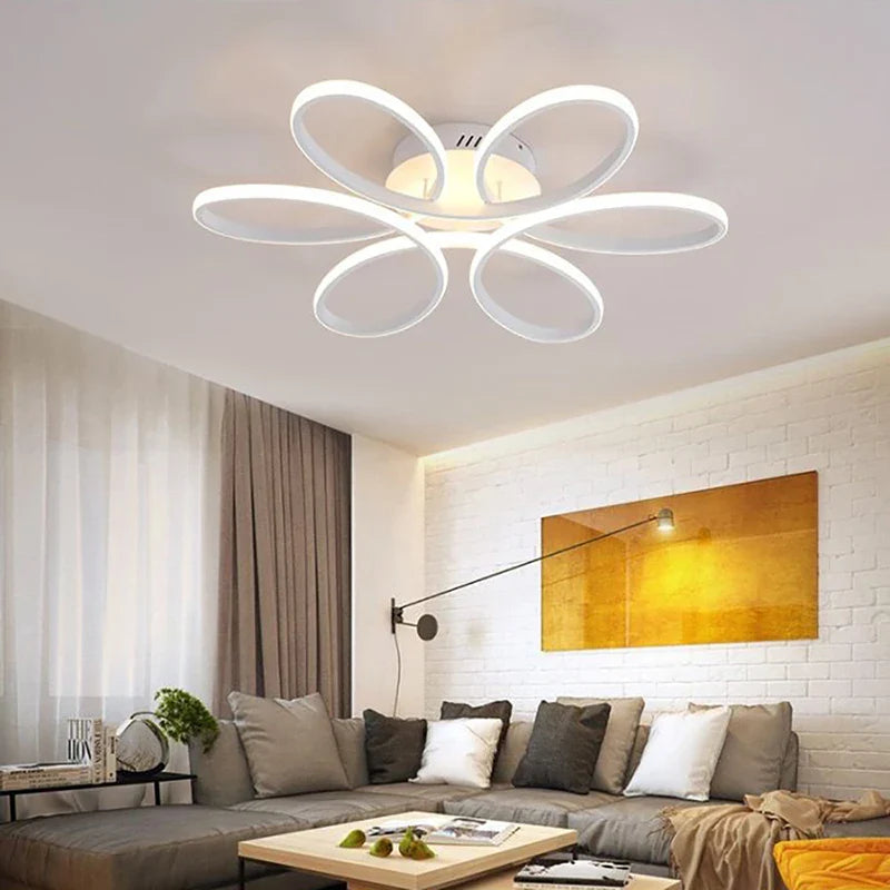 Axyaa Ceiling LED Lights | Modern Living Room Bedroom Lighting Fixtures