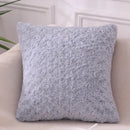 Axyaa Luxury Fluffy Fur Pillow Cover Modern Home Decorative Cushions