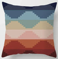 Axyaa Geometric Pattern Plush Cushion Cover for Home Decor 45x45cm