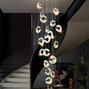 Axyaa LED Pendant Chandelier for Modern Home Decor and Indoor Lighting