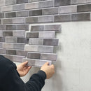 Axyaa Thicker Marble Peel and Stick Backsplash Tiles 12"x12" Self Adhesive for Anyroom
