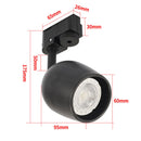 Axyaa Mini GU10 Track Lights for Ceiling Spotlighting and Accent Wall Art