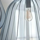Axyaa Nordic Balloon LED Pendant Light - Wabi Sabi Fabric Ceiling Chandelier