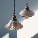 Axyaa Ceramic LED Pendant Lamp for Modern Home Decor Lighting