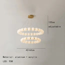 Axyaa LED Bubble Pendant Chandelier for Modern Home Decor