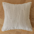 Axyaa Beige Plush Throw Pillow Cover 45X45 - Cojines Decorativos Para Sofa
