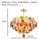 Axyaa Crystal Chandelier for Living and Dining Room Lighting