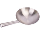 Axya Stainless Steel Chef Ladle for Cooking Wok, Soup Spoon with Handle
