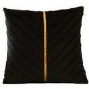 Axyaa Flannel & Dutch Velvet Pillow Cover Set - 45x45 Home Decor
