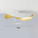 Axyaa Flying Shuttle Hat LED Ceiling Light: Nordic Minimalist Chandelier for Home and Hospitality