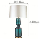 Axyaa Glass Art Desk Lamp: Modern Minimalist Lighting Fixture for Living Room, Bedroom