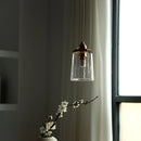 Axyaa Nordic Glass Pendant Lights Brass Hanging Lamp for Modern Dinning Room