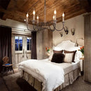 Axyaa Wood Pendant Light French American Retro Rustic Dining Room Kitchen Bedroom Lamp