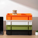 Axyaa Stackable Plastic Storage Box 40cm - Outdoor Tools Organizer