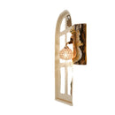 Axya Resin Squirrel LED Wall Lamp: Modern, Exquisite Decorative Art Light for Living Room