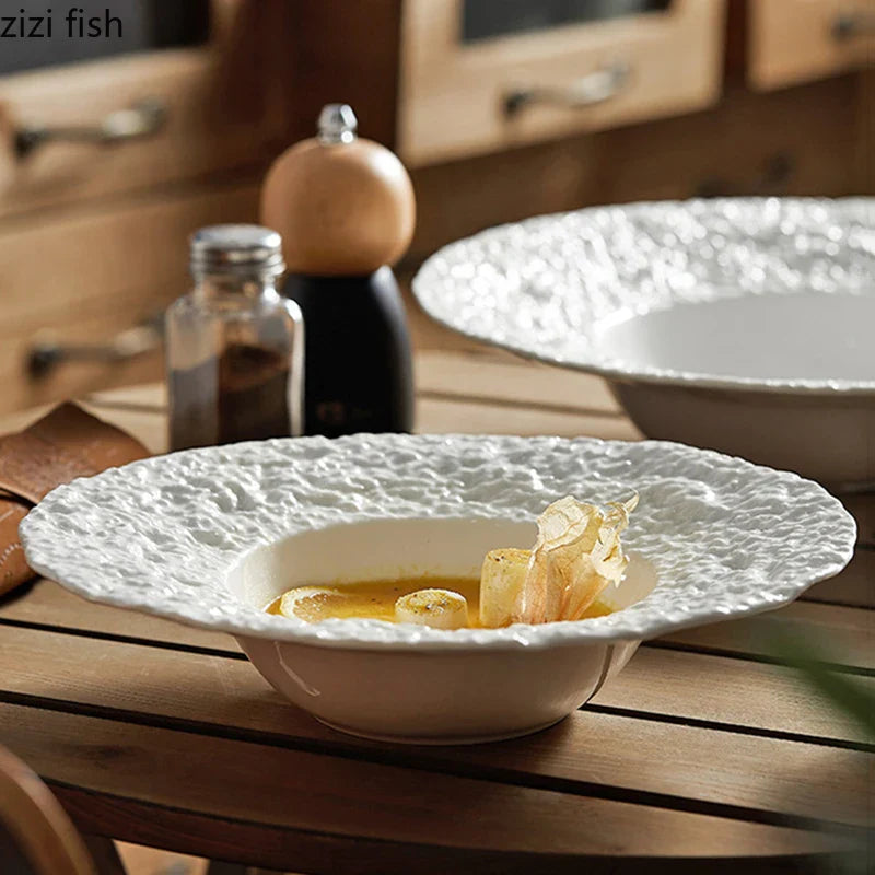 Axya Ceramic Tableware Set for Molecular Cuisine and Home Cooking