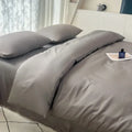 Axyaa Summer Cool Ice Silk Solid Color Duvet Cover in Twin/Full/Queen/King Sizes