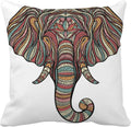 Axyaa Manga Anime Cute Expression Woman Face Pillow Cover 45x45cm Home Decor