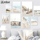 Axyaa Seagull Lighthouse Ocean Art Canvas Print for Wall Decor