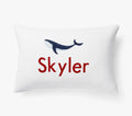 Axyaa Personalized Letter Embroidery Cotton Pillowcase - Smart Gift for Family & Friends