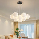 Axyaa Modern Nordic Ball Chandelier Pendant Light for Living Room Office Bedroom