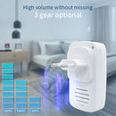 Axyaa Wireless Doorbell Chime: Waterproof 100M Range, 38 Ringtones, Easy Install