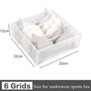 Drawer Organizer Set for Clothes and Essentials by Axyaa
