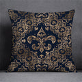 Axyaa Black Gold Plant Design Pillowcase for Elegant Home Decor