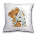 Axyaa Cartoon Bear Pillowcase - Decorative Cushion Cover for Sofa or Children's Room