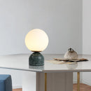 Axyaa Modern Nordic Glass Desk Lamp for Stylish Workspace Lighting