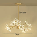 Axyaa Nordic Chandeliers Dining Room Pendant Lamps Ceiling Lights Indoor Lighting
