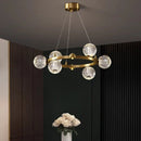 Axyaa Modern LED Pendant Chandeliers for Living Room Staircase Lighting