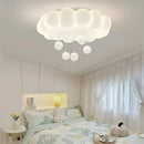 Axyaa Cloud Acrylic LED Ceiling Lamp: Modern Lighting for Living Room, Bedroom & Children Room