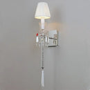 Axya Headboard Crystal Wall Lamp for Luxury Living Spaces