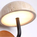 Axyaa Wabi Sabi Stone Wall Lamp: French Retro Minimalist Design for Bedroom, Staircase & Hallway