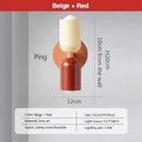 Axyaa Modern Cream Double Head LED Wall Lamps for Home Indoor Decor