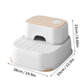 Axyaa Kids Non-Slip Step Stool Ottoman for Safe Potty Training & Living Room