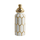 Axyaa European Gold Luxury Ceramic Vase General's Jar Ornament Art Craft Decor
