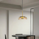 Axyaa Nordic Glass Pendant Light - Modern LED Dining and Bar Lighting
