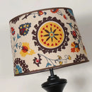 Axyaa LED Floor Lamp with Full Spectrum Light & Fabric Lampshade