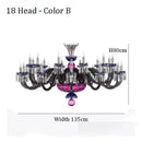 Axyaa Modern Crystal Chandelier for Living Room, Foyer, Hall, and Staircase