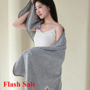 Axyaa Coral Fleece Bath Towel - Large, Premium Quality, Korean Style - Mother's Day Hot Sale